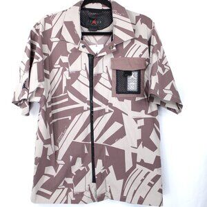 NIKE AIR JORDAN MEN'S PSG PARIS SAINT GERMAIN SHIRT DM3108-218 BROWN SIZE M NEW!